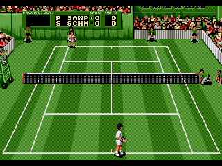 Скриншот игры Pete Sampras Tennis
